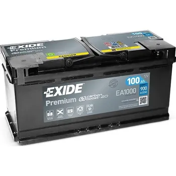 Auto-moto baterie EXIDE Premium 100Ah, 12V, EA1000 - UAMK instalace do vozu