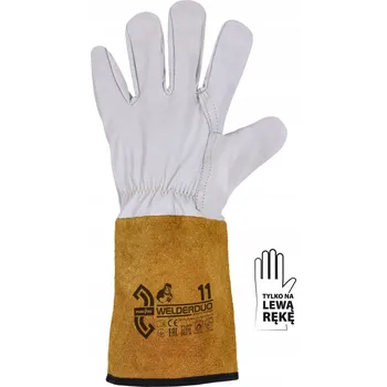 Pracovní rukavice Svářečské rukavice Reis WELDERDUO-L, velikost 11 (XXL), 0 párů