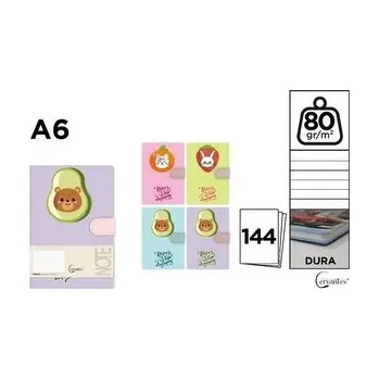 Set školních potřeb Notatnik A6/144K MIX (pl, 2000, Cervantes)