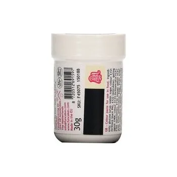 Přisada na vaření a pečení Gelová barva černá 30g - FunCakes (cs, FunCakes)
