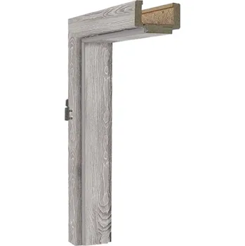 Zárubeň DOORNITE Zárubeň obložková 70 L 100 mm dub šedý