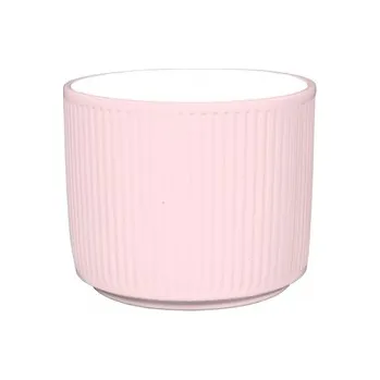 Obal na květináč Obal na květník STRIPES keramický lesklý d16x15cm