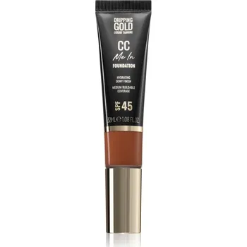 Dripping Gold CC Me In lehký make-up SPF 45 odstín Coffee 9.5 32 ml