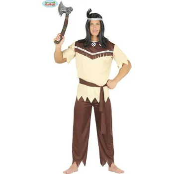 Karnevalový kostým Kostým indián pánský M 48/50