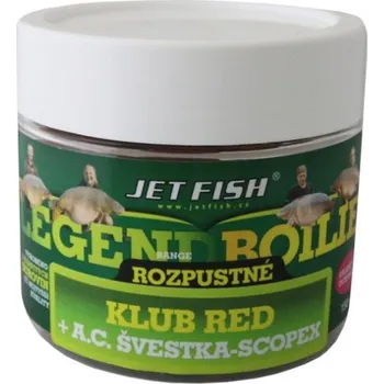 Nástraha Rozpustné Boilie JetFish Legend Range 24mm 250ml Bioenzym Fish Losos