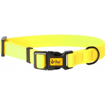 Obojek pro psa Dingo Nastavitelný obojek Flex M 2,0x45cm žlutý