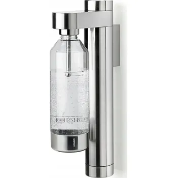 Příprava sody Stelton BRUS Nástěnný Ocelový Výrobník Sody pro Sycení Vody / Stříbrný