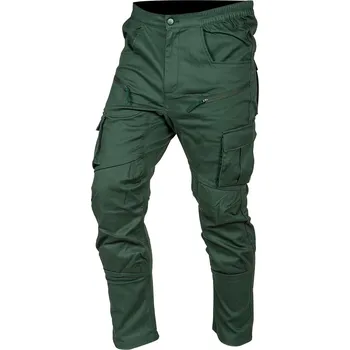 Pánské oblečení NEO TOOLS Pracovní kalhoty OUTDOOR, typ jogger, zelené Velikost: XL