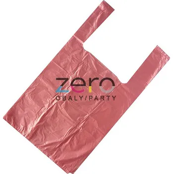 Taška 15 kg 32+22x70 cm (14 µm) - červená