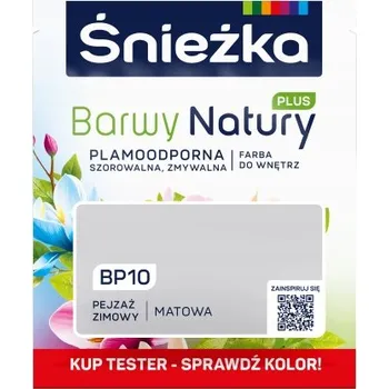 barva na zeď Śnieżka latexová Barva na stěny 0,03 l mat