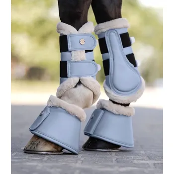 Ochrana nohy a ocasu Drezurní chrániče Waldhausen Comfort pastelově modrá M