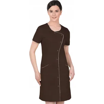 Dámské šaty 34 KOSMETICKÝ ZÁSTĚRA DÁMSKÁ ŠATY NA ZAPÍNÁNÍ 342