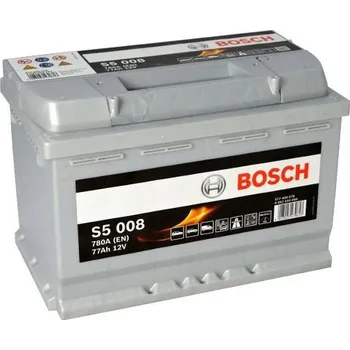 Auto-moto baterie BOSCH S5 008, 77Ah, 12V (0 092 S50 080) - UAMK instalace do vozu