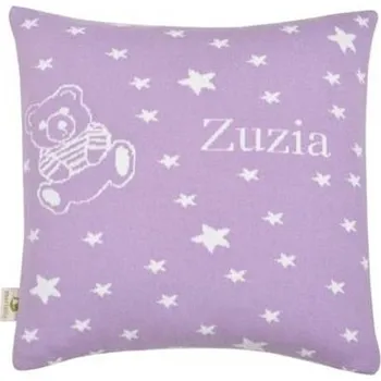 Povlak na polštářek mimmo.cz Povlak na polštář se jménem s medvídkem, 40 x 40 cm