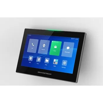 Grandstream GSC3575 SIP interkom a řídicí stanice, 7" dotyk.obrazovka, Wi-Fi 6, BT, 6 SIP účtů,černý