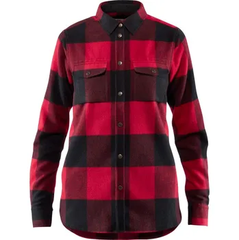 košile dámská FJÄLLRÄVEN Canada Shirt W Red - M