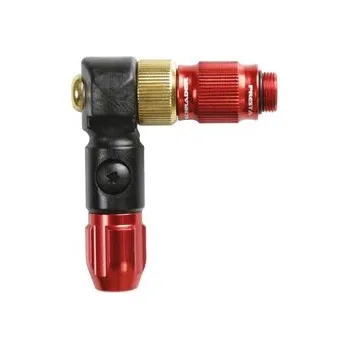 pumpička LEZYNE Hlava hustilky LEZYNE PUMP CHUCK ABS-1 PRO HP CHUCK BLACK / RED - Uni