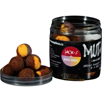 Boilies G.B.U. Neutrálně Vyvážená Nástraha Mutant Jack-S + Double Trouble 130g Hmotnost: 130g, Průměr: 20mm