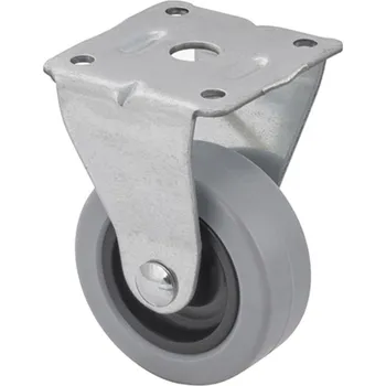 Nábytkové kování Walteco Kolečko přístrojové pro tvrdé podlahy, pevné, pr. 50mm