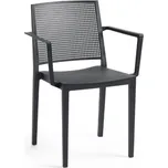 Zahradní křeslo Grid Armchair Antracit/šedá
