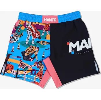 Dětské fight šortky Manto GYM 2.0 - MNDGYM_BLK Velikosti: XXL