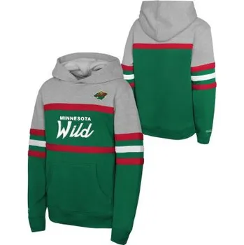 Chlapecká mikina Outerstuff Dětská mikina Minnesota Wild NHL Head Coach Hoody Velikost: Dětské XL (13 - 15 let)