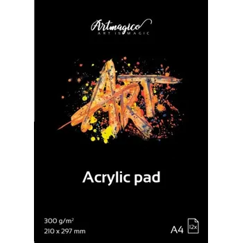 Artmagico Akrylový blok A4 12 listů