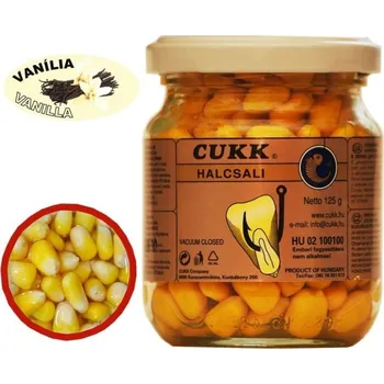 Návnadová surovina CUKK - Kukuřice bez nálevu Natural Vanilka 125 g