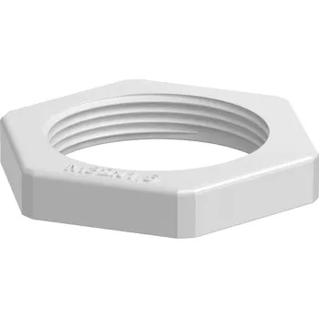 Elektroinstalační krabice OBO BETTERMANN s. r. o. 116/M16 Pojistné matice M16 umělhm.šedé 2049511