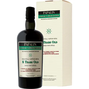 Rum Papalin Jamaica High Ester Overproof 5 letý 57% 0,7l