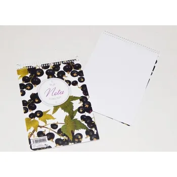 Blok Blok poznámkový A5 čistý hor. spirála 70l /15070/ SCP