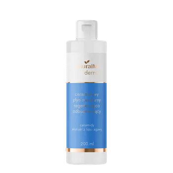 Micelární voda NaturalME Dermo ceramidová regenerační a obnovující micelární voda na obličej, 200 ml