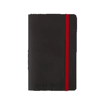 Zápisník Oxford, Zápisník Black n´ Red Journal, 72 listů, linkovaný, měkké desky, A6, černá