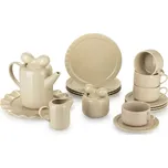 Kávový servis SOFIA 16 ks béžový