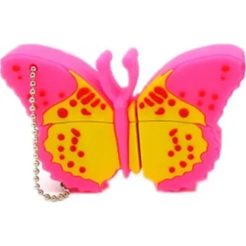 USB flash disk USB flash disk MAIDO Motýl růžový 16 GB USB 3.0 růžový