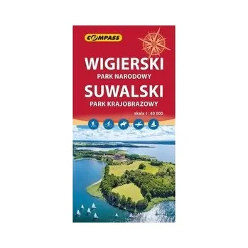 Cestování Wigierski Park Narodowy. Suwalski Park Krajobrazowy [PL] (2023, Soft, Compass)