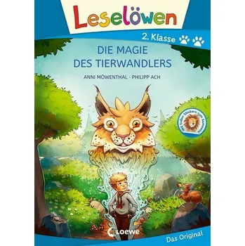 První čtění Leselöwen 2. Klasse - Die Magie des Tierwandlers - Möwenthal, Anni [DE] (2022, Firma, Loewe Verlag GmbH)