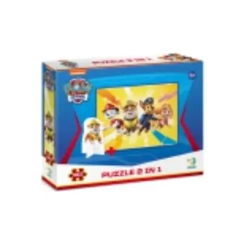 Puzzle 60 Paw Patrol with charater figure