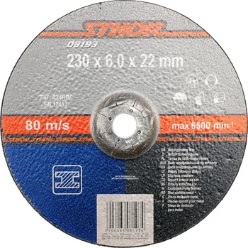 Řezný kotouč Kotouč na broušení kovu 230 x 6,0 x 22 mm 081