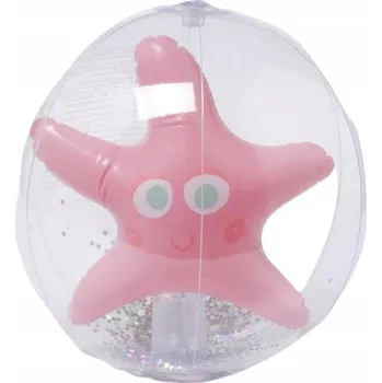 Nafukovací plážový míč Sunnylife 3D Ocean Treasure