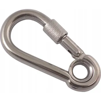 Karabina 6 x 60 se závitem, nerezová ocel INOX 316