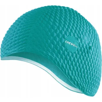 Plavecká čepice Plavecká čepice pro dospělé Silikonová Crowell modrá