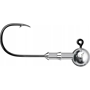 Rybářský háček Jigová hlavička DRAGON V-POINT VIPER 17,5g, velikost háčku 3/0, 3 ks