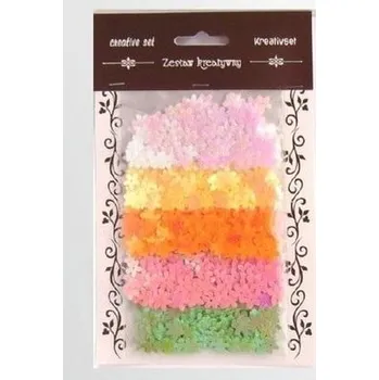 Set školních potřeb Zestaw cekiny kwiatki 30g