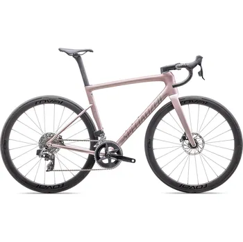 Silniční kolo Specialized Tarmac SL8 Expert satin champagne/black pearl 2025 Barva: růžová, Velikost: 56