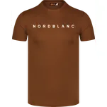 Pánské funkční tričko NORDBLANC CHAPTER NBSMF8025 PUŠTÍKOVA HNĚDÁ XXL