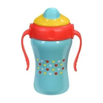 dětská jídelní sada BabyOno Hrneček se slámkou, 12m+