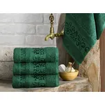 XPOSE® Bambusový ručník CATANIA - tmavě zelený 50x90 cm, Bambus + Prodloužená možnost vrácení zboží do 50 dnů