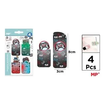 Set školních potřeb Zakładki magnetyczne Jednorożce 4szt