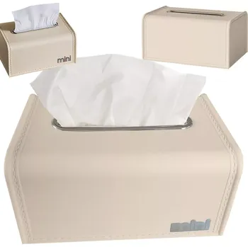 Úložný box Box na kapesníky s kovovou pružinou